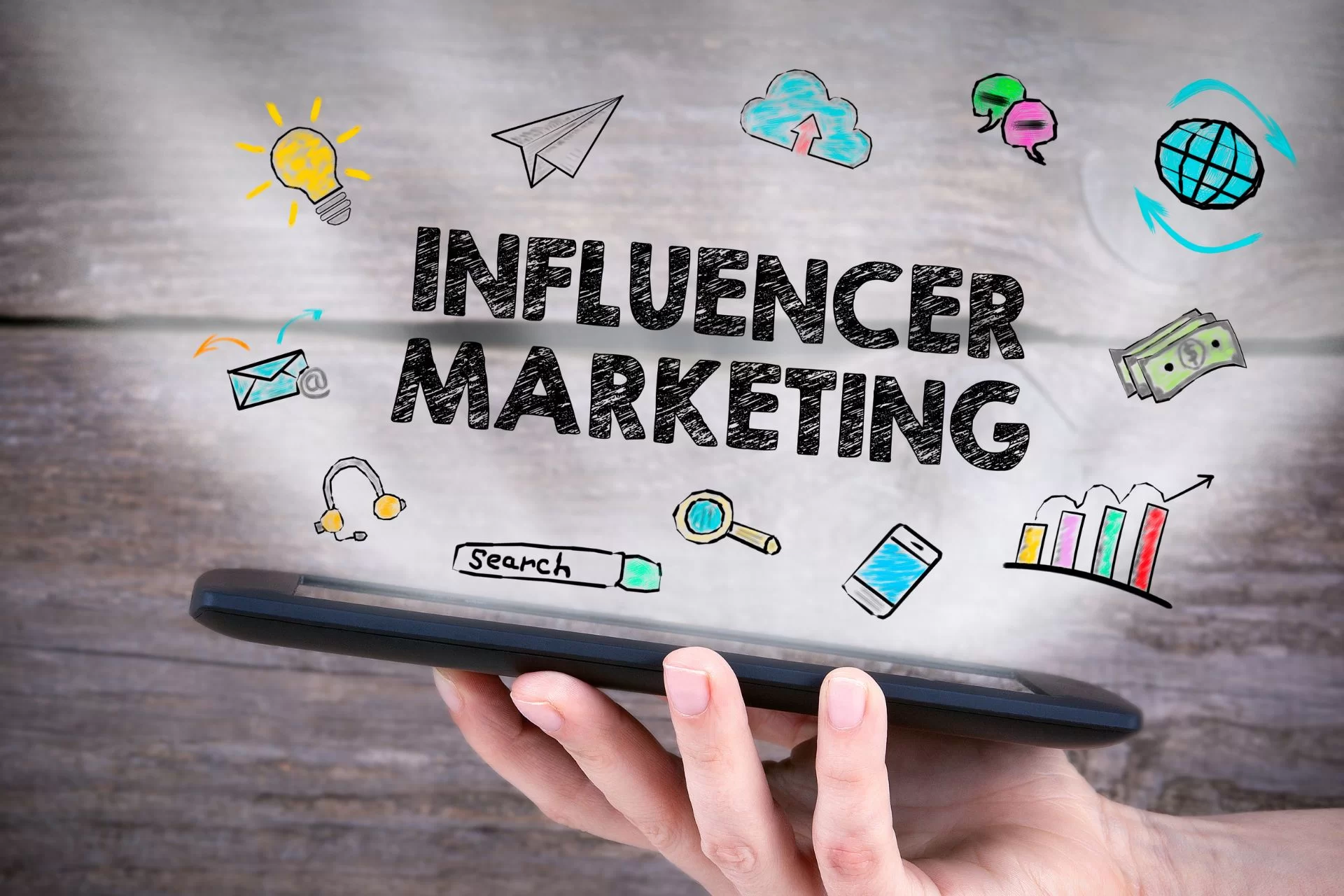 Influencer marketing: Collaboration with influencers and bloggers to promote products and services